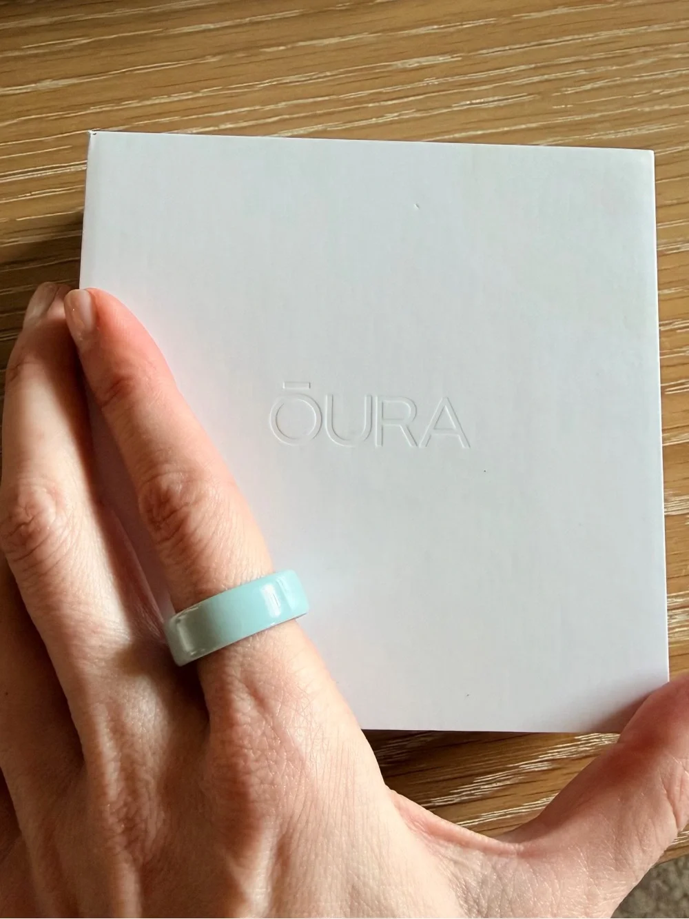 Oura Ring 4 Ceramic Finish Color Tide